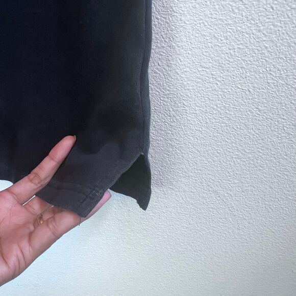 Ralph Lauren Black Boatneck Cuffed Elbow Short Sleeve Top Women's Size Small - Picture 5 of 8